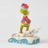 The Grinch Snowboarding Figurine