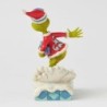 The Grinch Snowboarding Figurine