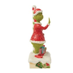 The Grinch with Flashing Stop Sign Figurine