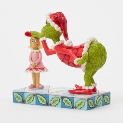 The Grinch Patting Cindy-Lou on the Head Figurine