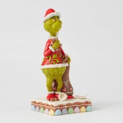 The Grinch Eating Cookies Figurine The Grinch by Jim Shore