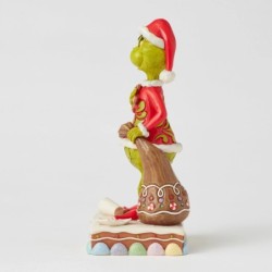 The Grinch Eating Cookies Figurine The Grinch by Jim Shore