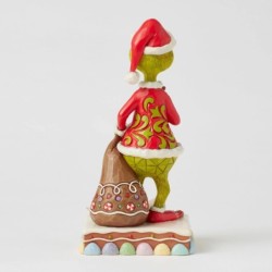 The Grinch Eating Cookies Figurine The Grinch by Jim Shore