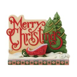 Sleighing Through the Pines Merry Christmas Lodge