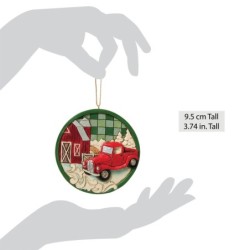 Red Truck Hanging Ornament