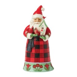 Santa's Cardinal Christmas Santa with Cardinals