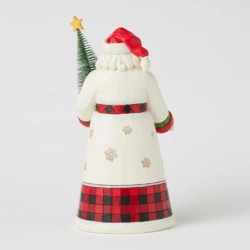 Santa Delivers Santa with Sisal Tree