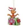 Max in a Present Hanging Ornament The Grinch by Jim Shore