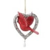 Forever in My Heart Caring Cardinal Hanging Ornament