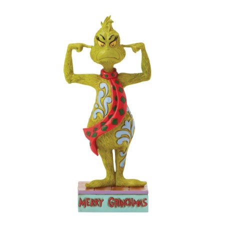 The Grinch Plugging His Ears Figurine