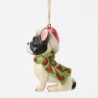 Christmas French Bulldog Hanging Ornament Heartwood Creek by Jim Shore