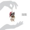 Christmas French Bulldog Hanging Ornament Heartwood Creek by Jim Shore