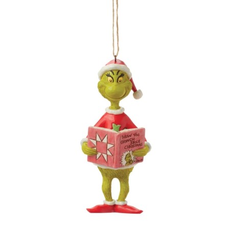 How The Grinch Stole Christmas Book Hanging Ornament The Grinch