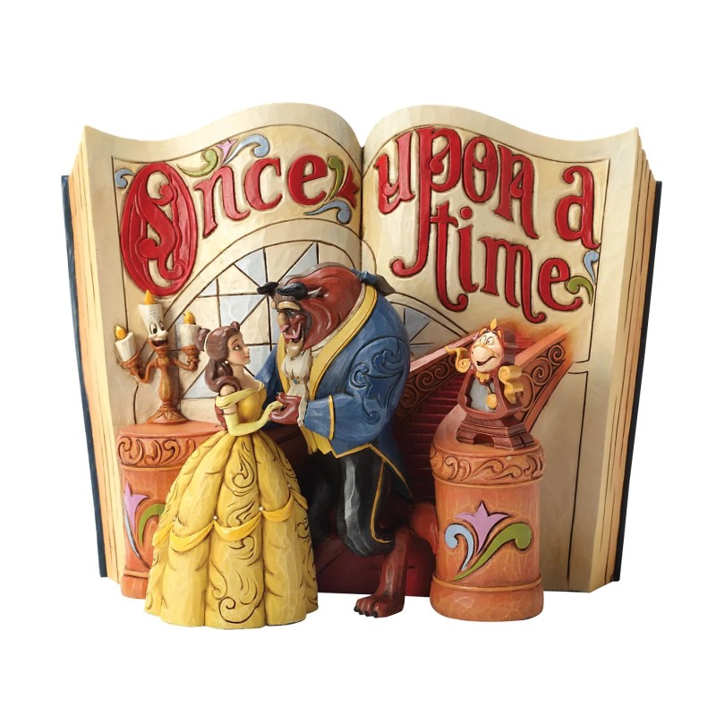 Love Endures Beauty and The Beast Storybook Figurine Disney Traditions