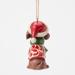 Christmas Dachshund Hanging Ornament Heartwood Creek by Jim Shore