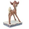 Frosted Fawn Bambi Christmas Personality Pose Figurine Disney Traditions