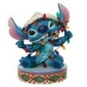 Stitch Wrapped in Lights Figurine Disney Traditons by Jim Shore