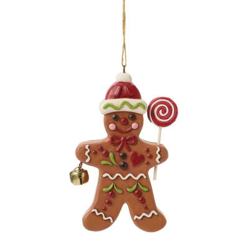 The Legend of the Gingerbread Man Hanging Ornament Heartwood Creek by Jim Shore