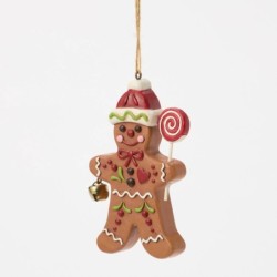 The Legend of the Gingerbread Man Hanging Ornament Heartwood Creek by Jim Shore