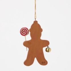 The Legend of the Gingerbread Man Hanging Ornament Heartwood Creek by Jim Shore