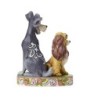 Opposites Attract Lady and The Tramp 60th Anniversary Figurine Disney Traditions