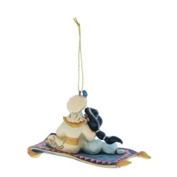 Aladdin and Jasmine Hanging Ornament