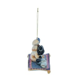 Aladdin and Jasmine Hanging Ornament