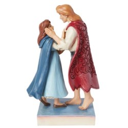 The Beauty of Love Belle and Prince Love Figurine Disney Traditions