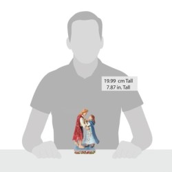 The Beauty of Love Belle and Prince Love Figurine Disney Traditions