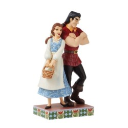 Brillitan Boorish Belle Gaston Figurine Disney Traditions by Jim Shore