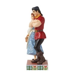 Brillitan Boorish Belle Gaston Figurine Disney Traditions by Jim Shore
