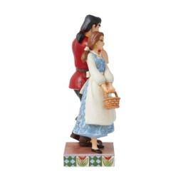 Brillitan Boorish Belle Gaston Figurine Disney Traditions by Jim Shore