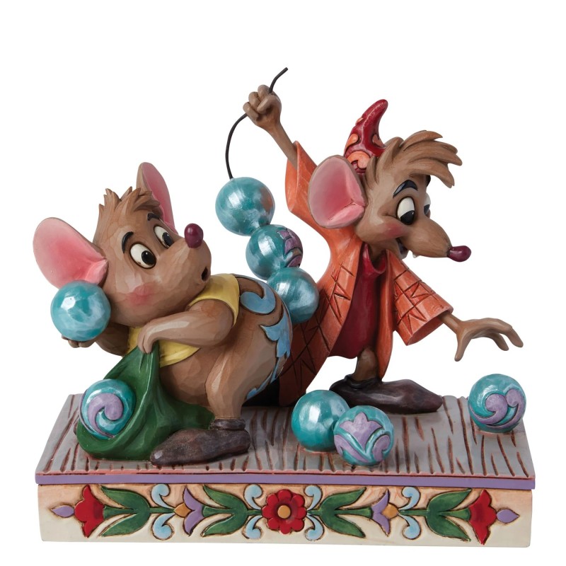 Beads for Cinderelly Jaq Gus Figurine Disney Traditions