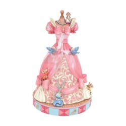 A Dress for Cinderelly Cinderella's Dress Musical Figurine Disney Traditionsby Jim Shore