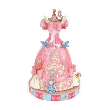 A Dress for Cinderelly Cinderella's Dress Musical Figurine Disney Traditionsby Jim Shore