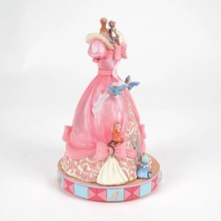 A Dress for Cinderelly Cinderella's Dress Musical Figurine Disney Traditionsby Jim Shore