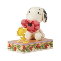 Love Laughter Snoopy with Heart on Nose Peanuts by Jim Shore