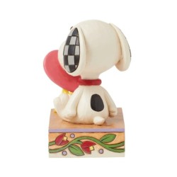 Love Laughter Snoopy with Heart on Nose Peanuts by Jim Shore