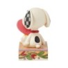 Love Laughter Snoopy with Heart on Nose Peanuts by Jim Shore