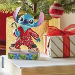 Christmas Morning Christmas PJs Stitch Figurine Disney Traditions by Jim Shore