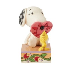 Love Laughter Snoopy with Heart on Nose Peanuts by Jim Shore