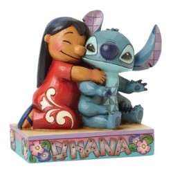 Ohana Means Family Lilo and Stitch Figurine Disney Traditions by Jim Shore