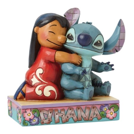 Ohana Means Family Lilo and Stitch Figurine Disney Traditions by Jim Shore