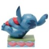 Heart Struck Stitch Hugging a Heart Figurine Disney Traditions by Jim Shore