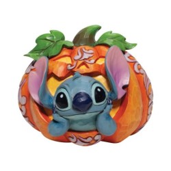 Stitch O'Lantern (Stitch inside Pumpkin Figurine Disney Traditions by Jim Shore