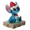 Christmas Buddies Santa Stitch with Scrump Figurine Disney Traditions by JimShore