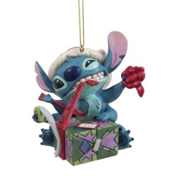 Stitch Unwrapping Christmas Gift Hanging Ornament