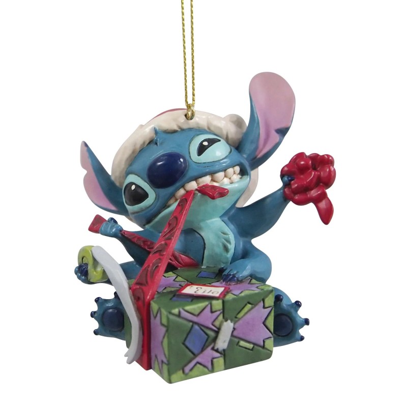 Stitch Unwrapping Christmas Gift Hanging Ornament