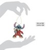 Stitch in Christmas PJs Hanging Ornament