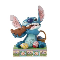 Sugar Rush Stitch Easter Figurine Disney Traditions by Jim Shore